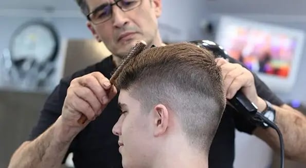 Virtual haircut sales